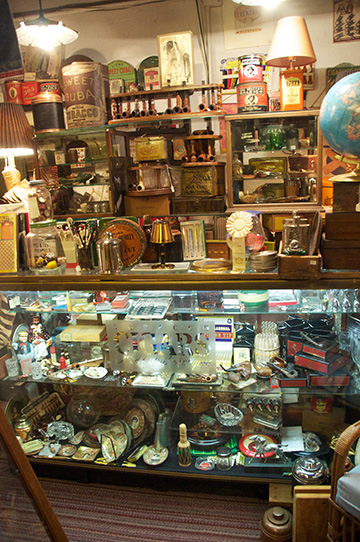 Cigar and antique pipe and tobacco