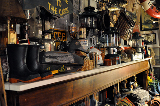 Antique Hunting, Fishing and Camping gear